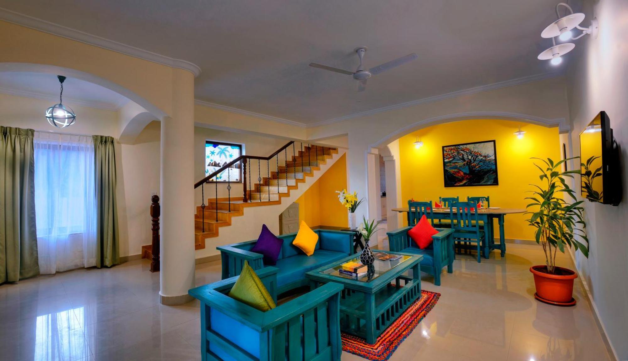 Treehouse Blue Hotel & Villas Colva Bagian luar foto