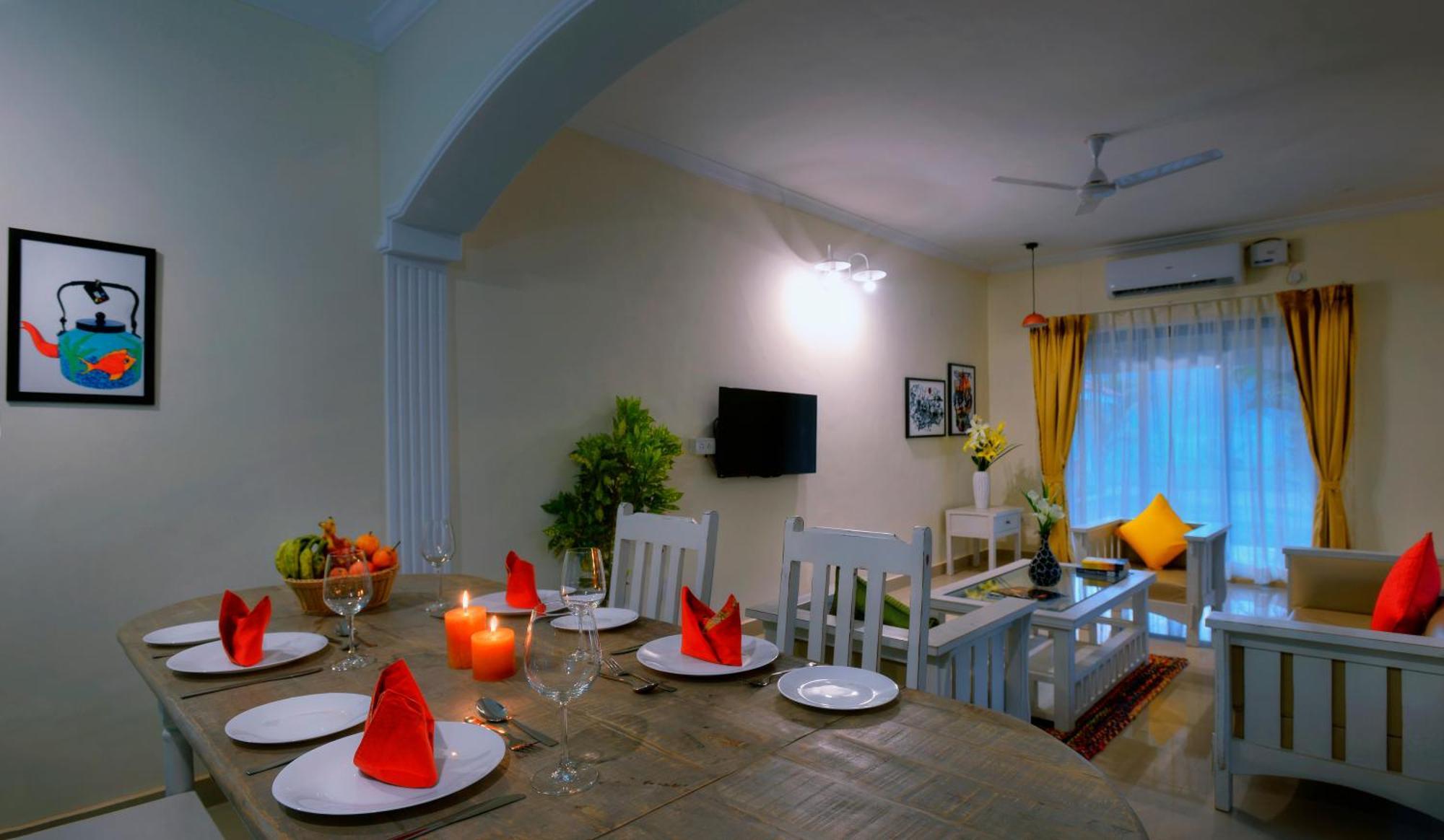 Treehouse Blue Hotel & Villas Colva Bagian luar foto