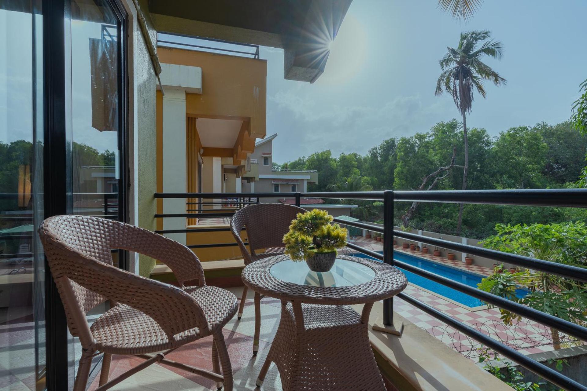 Treehouse Blue Hotel & Villas Colva Bagian luar foto
