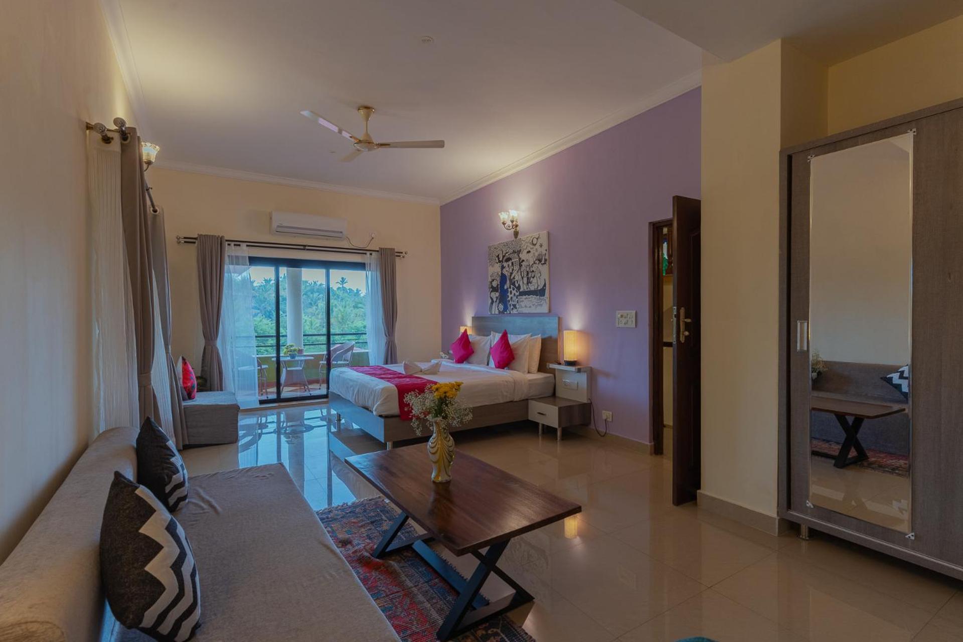 Treehouse Blue Hotel & Villas Colva Bagian luar foto