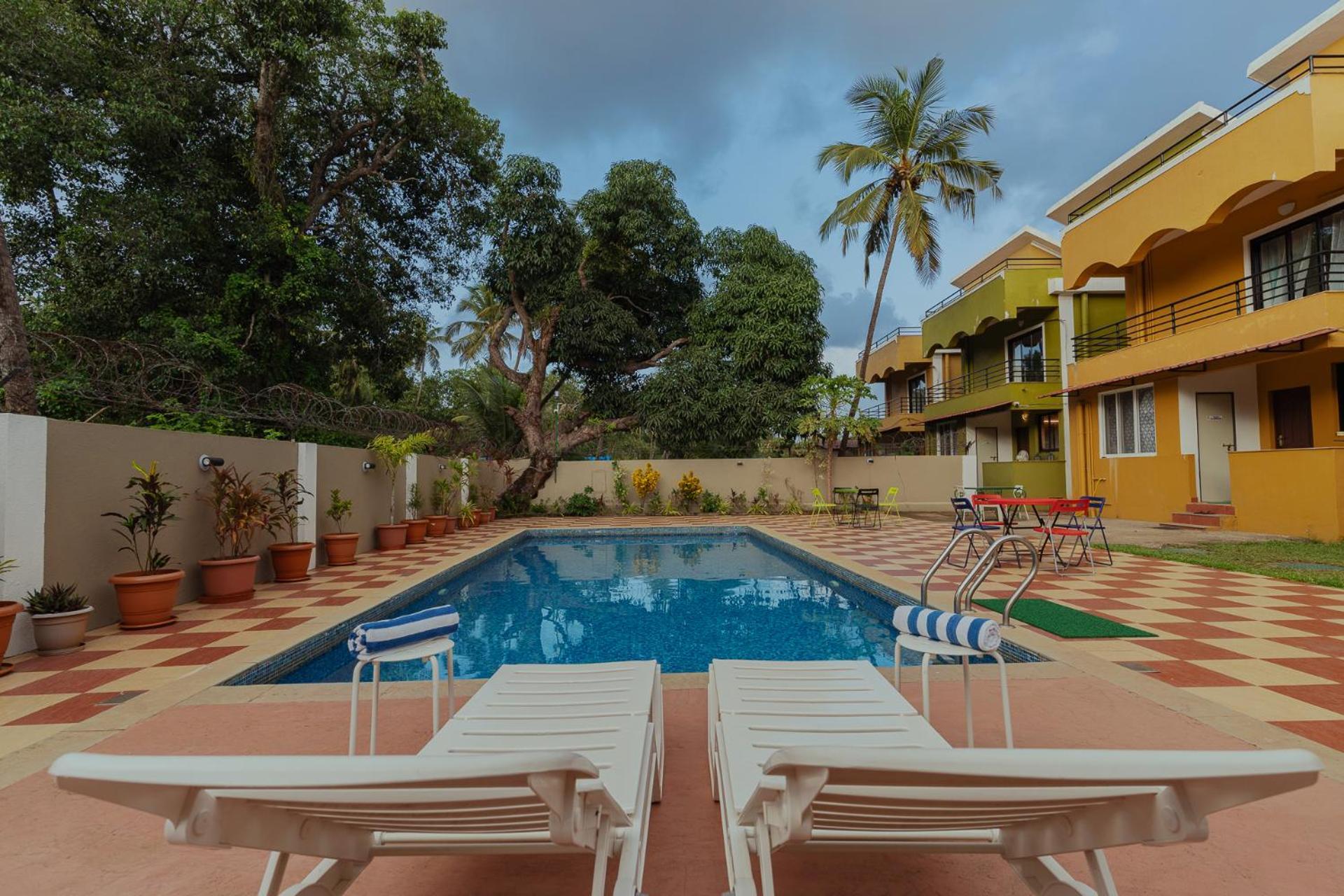 Treehouse Blue Hotel & Villas Colva Bagian luar foto