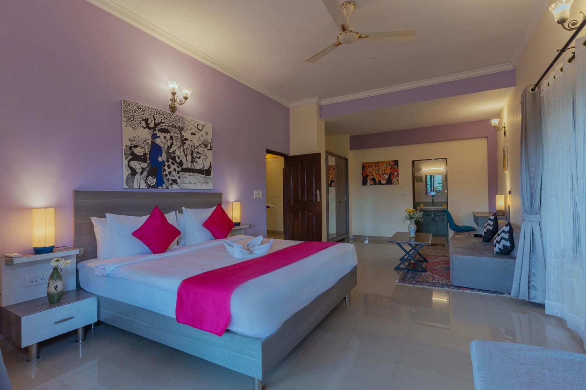 Treehouse Blue Hotel & Villas Colva Bagian luar foto