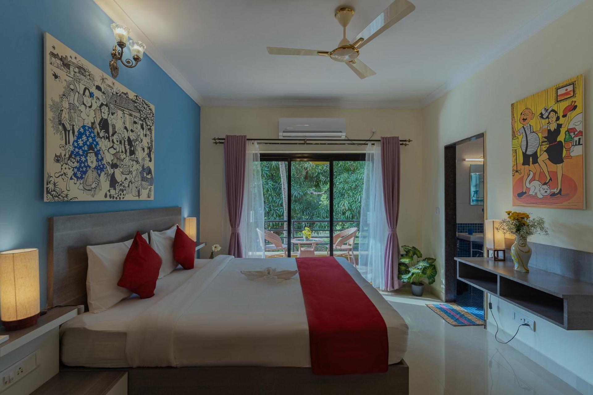 Treehouse Blue Hotel & Villas Colva Bagian luar foto